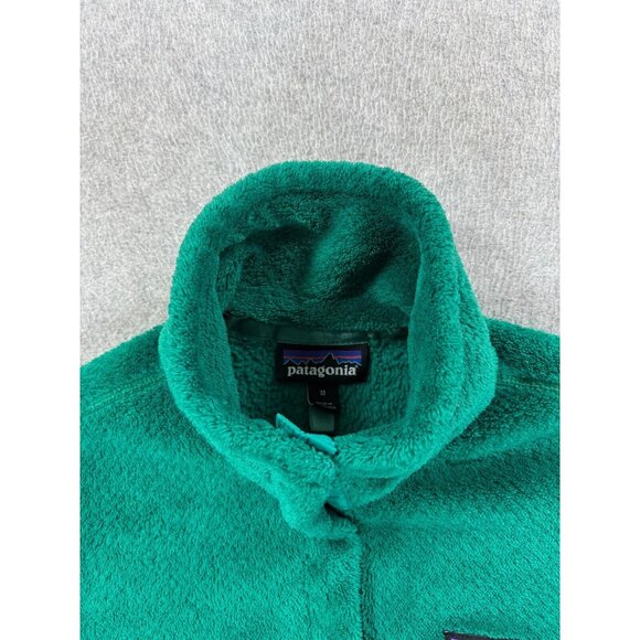 Patagonia Re-Tool‎ Snap T Fleece Pullover (Women's Medium) Green - Picture 3 of 12